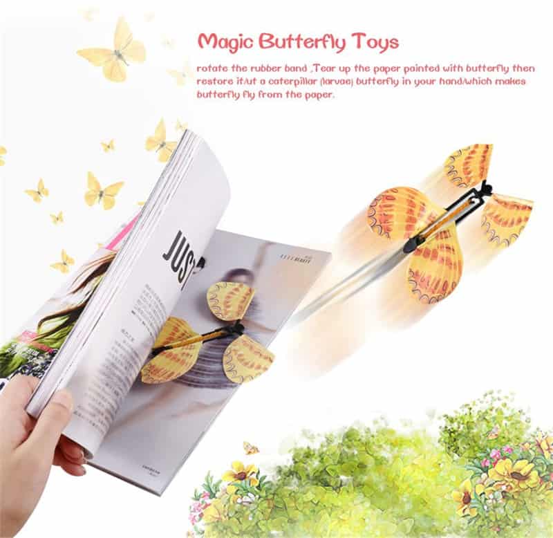 Flying Butterfly Toy Mustela Baby