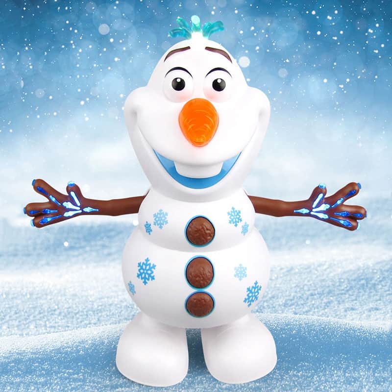 electric dancing snowman olaf