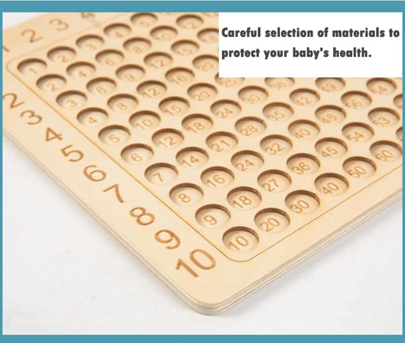 Multiplication Board Game | Mustela Baby