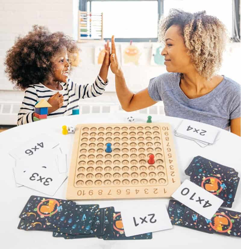 Multiplication Board Game | Mustela Baby