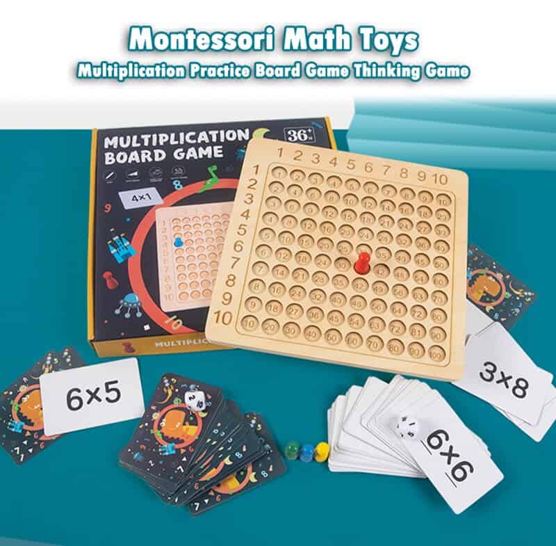 Multiplication Board Game | Mustela Baby